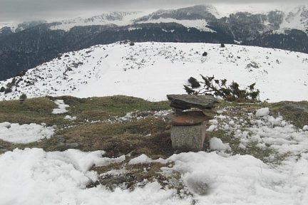 Le Soum de Counée vu depuis le Barsaut (1368 m)