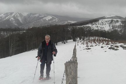 Arrivée au sommet du Lindus (1220 m)