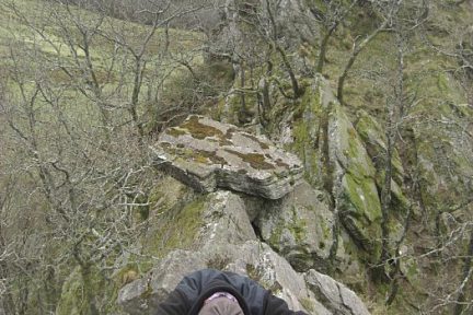 Escalade des rochers de la Pena de Aballarri