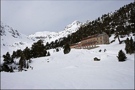 Nous arrivons au refuge du Marcadau