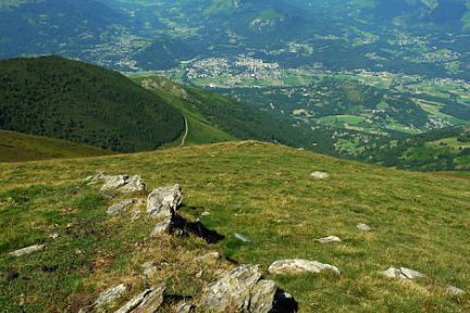Pause sur mon itinéraire VTT à Hautacam