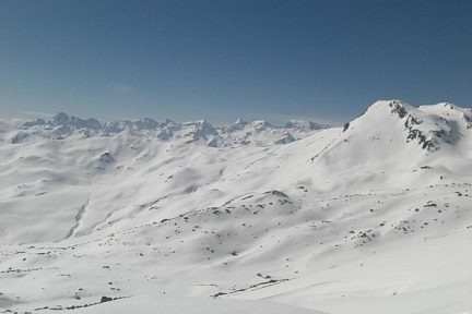 Sierra de la Partacua vue depuis le col de Suzon