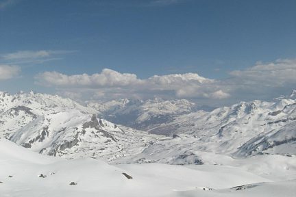 Garmo Negro et col du Pourtalet depuis le col de l'Iou