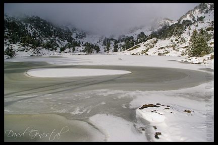 Lac Achard avant l'hiver