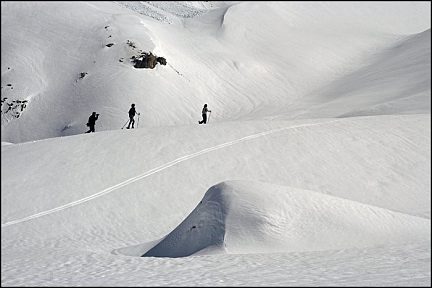 Randonnée raquettes au refuge des Oulettes de Gaube