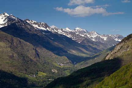 Pic du Midi de Bigorre depuis Luz-Saint-Sauveur