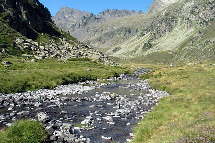 Juste avant d'arriver au lac de Cestrède