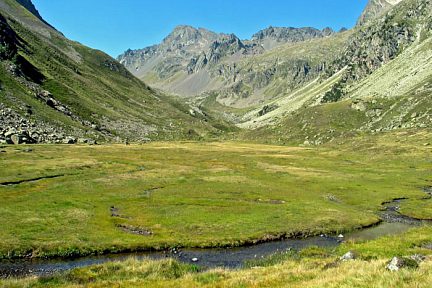 Le bout du lac de Cestrède