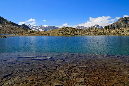 Randonnée près du lac Blanc aux couleurs magnifiques