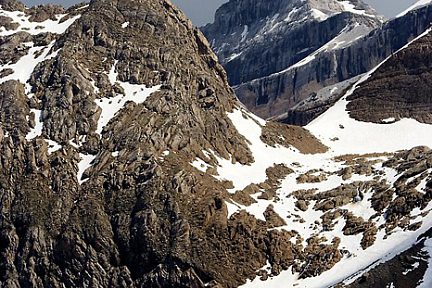 Casque du Marboré depuis le col de Tentes