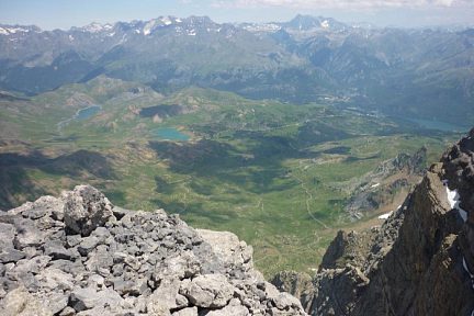 Pena Retona (2781 m), vue sur le Balaïtous et le Vignemale