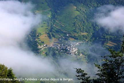 Aydius depuis le Bergon