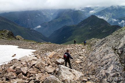 La descente