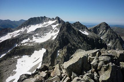 Besiberri Nord (3014 m), vue sur le Comaloforno et le Besiberri Sud