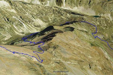 La descente du Soum de Male