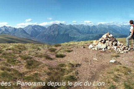 Depuis le pic du Lion