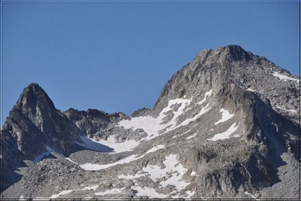Le Néouvielle depuis le pic de Madamète