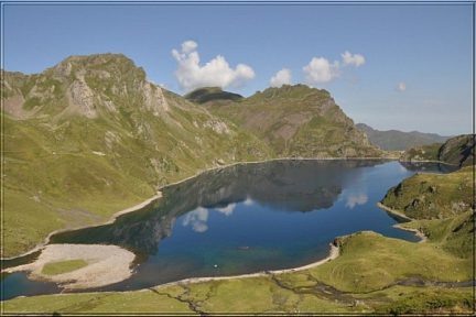 Le lac bleu
