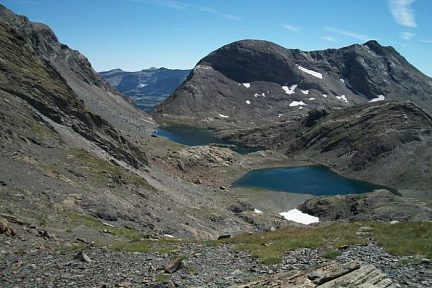 Les lacs de la Munia