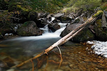Cascade en vallée de la Fruitière