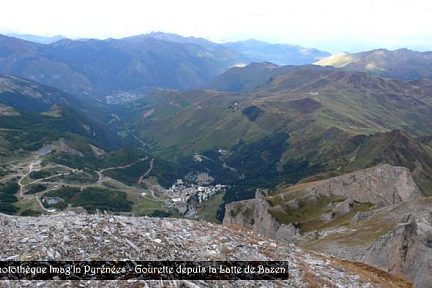 Gourette depuis la Latte de Bazen