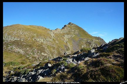 Montée finale vers le Montaigu