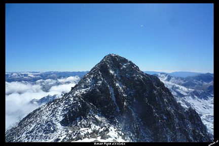 La pique d'Estats vue depuis le Verdaguer