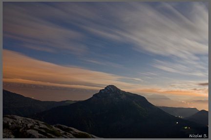 Sommet de Chamechaude depuis le Charmant Som