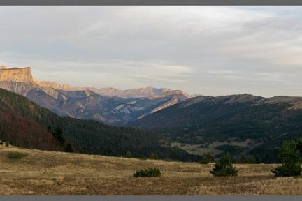 Depuis le col de Menée
