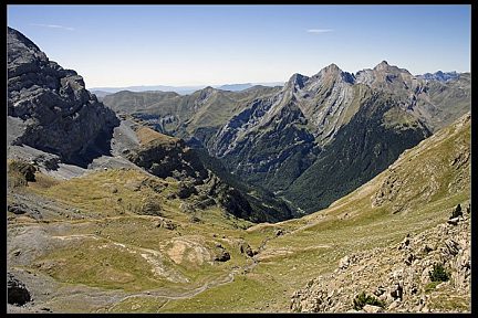 Versant espagnol du col de Boucharo