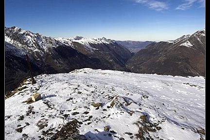 Sommet du Bergons en hiver