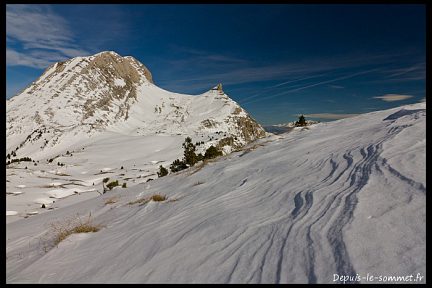 Grand Veymont sous la neige