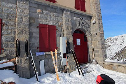 Refuge de la Glère, partie hiver disponible