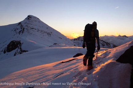 Soleil rasant au Vertice