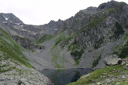 Lac de Crop en été