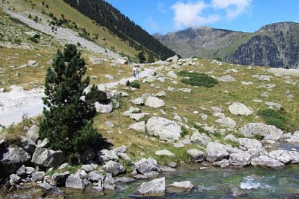 Ruisseau à côté du Lac de Gaube