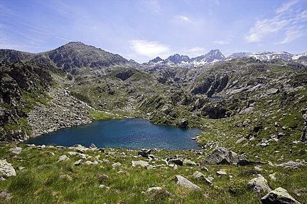 Au dessus du lac de la Glère