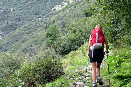 Randonnée au lac de Crop, chaîne de Belledonne