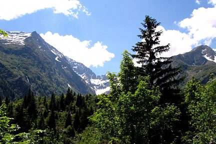 Vallée du Vénéon. Rando au Lac du Lauvitel. Alpes