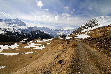 Plateau de Saugué, vue sur le cirque de Gavarnie