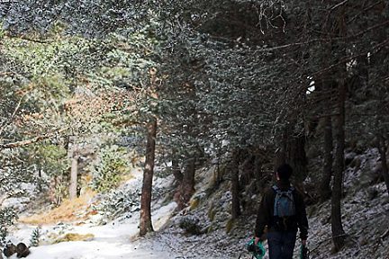 Randonnée jusqu'au lac de l'Oule dans les Pyrénées