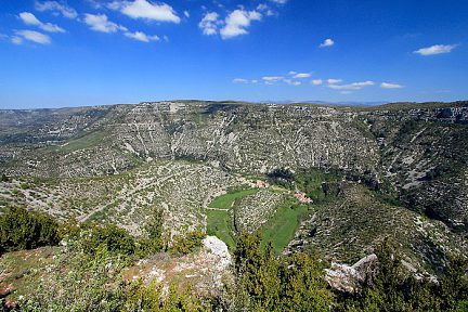 Au dessus du cirque de Navacelles