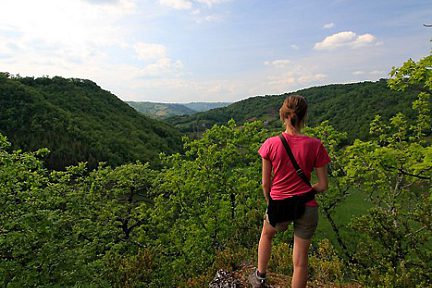 Point de vue au dessus de Rodelle