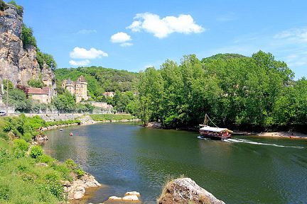 La Roque-Gageac et la Dordogne