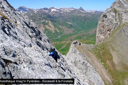 La Foratata, randonnée AD avec cheminées raides