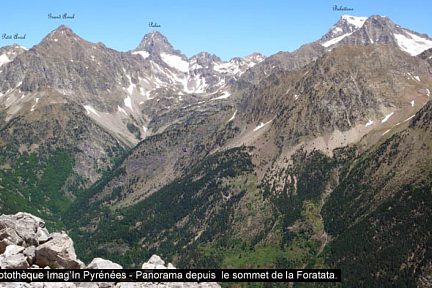 Au sommet de la Foratata