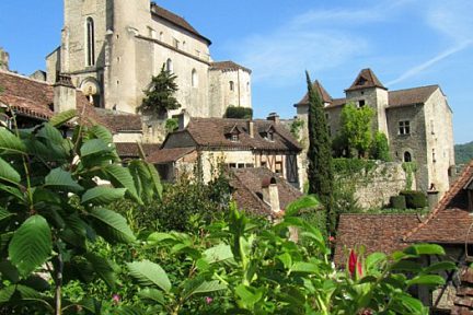 St Cirq Lapopie dans le Lot