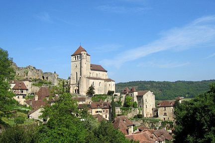 Saint-Cirq-Lapopie, grand site du Lot près de Rocamadour