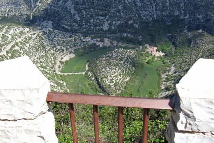 Cirque de Navacelles depuis le belvédère du Baume Auriol