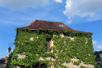 Maison dans le village de Rocamadour